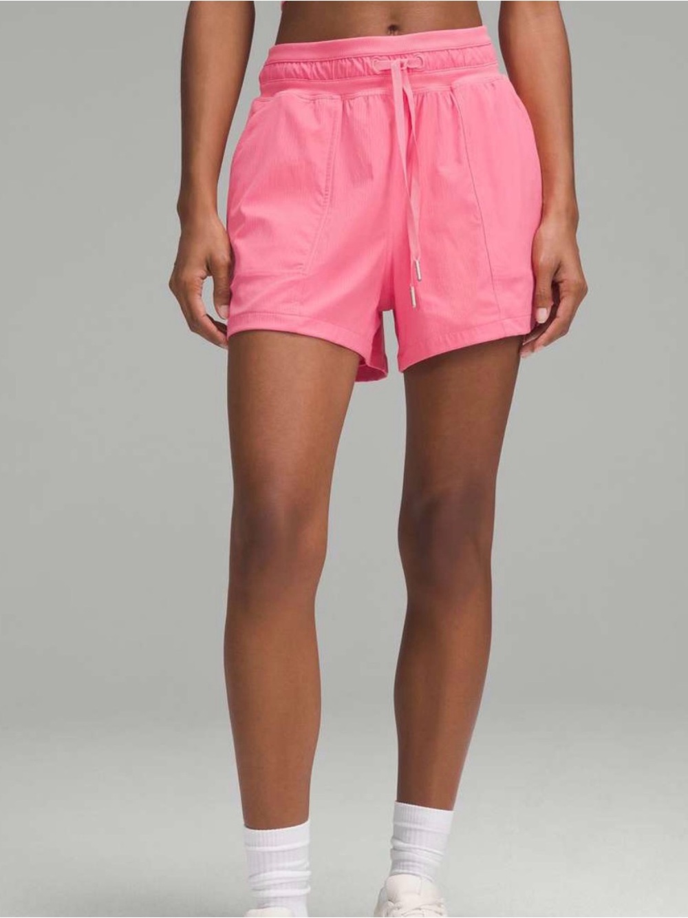 lululemon Pink Dance Studio high rise shorts - 3.5”